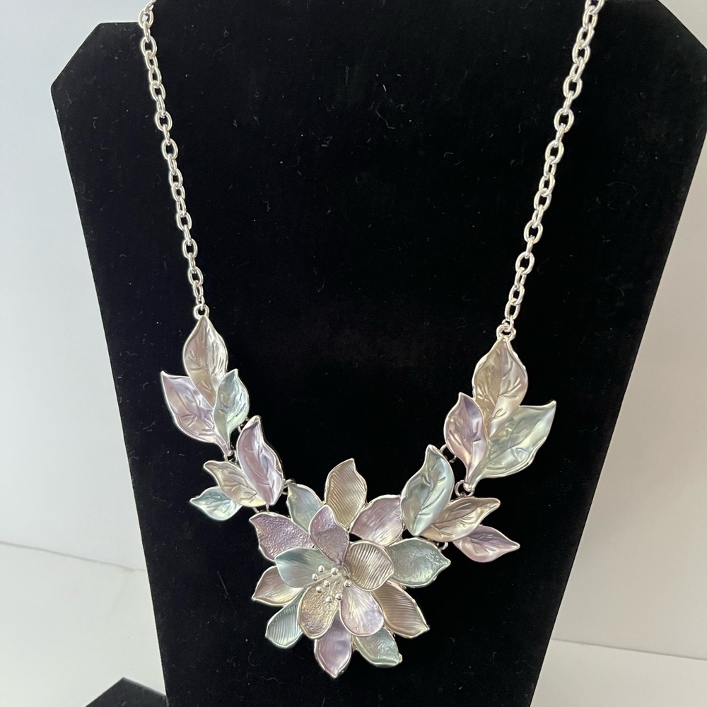 Beautiful floral necklace